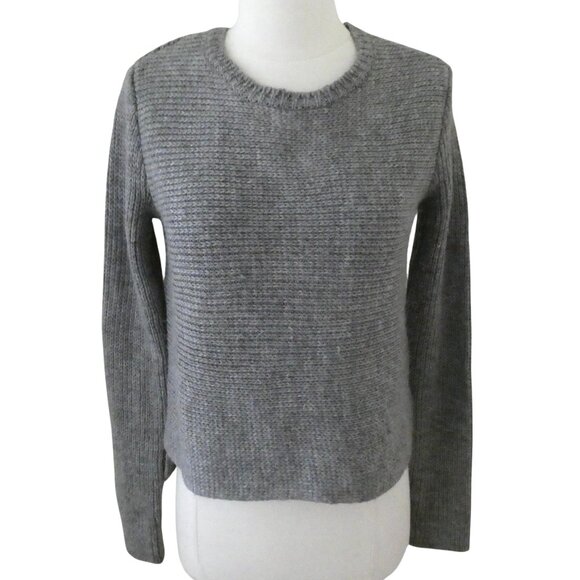 T ALEXANDER WANG Crew Neck sweater S heather gray - Picture 1 of 6